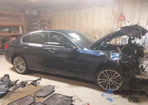 2018 BMW 540I xDrive z USA, uszkodzony, nr VIN WBAJE7C58JWD52182